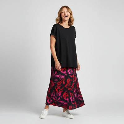Wild Flame Maxi Skirt