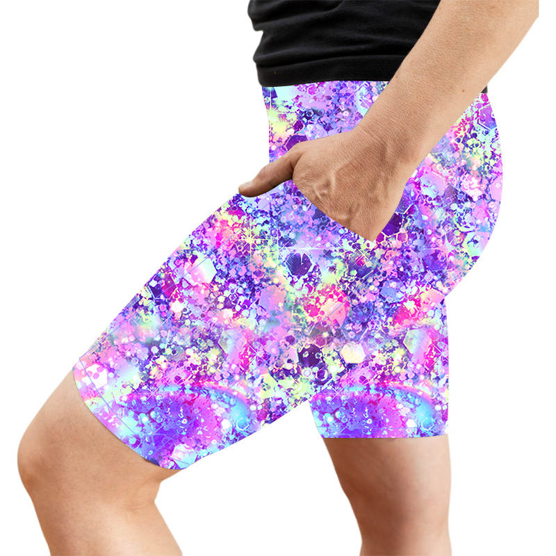 Purple Prism Deluxe Pocket Shorts