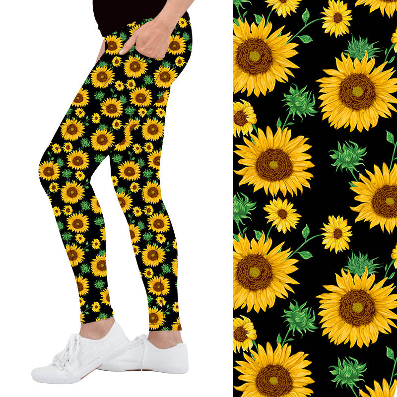 Sunflower 2 Deluxe Pocket Leggings