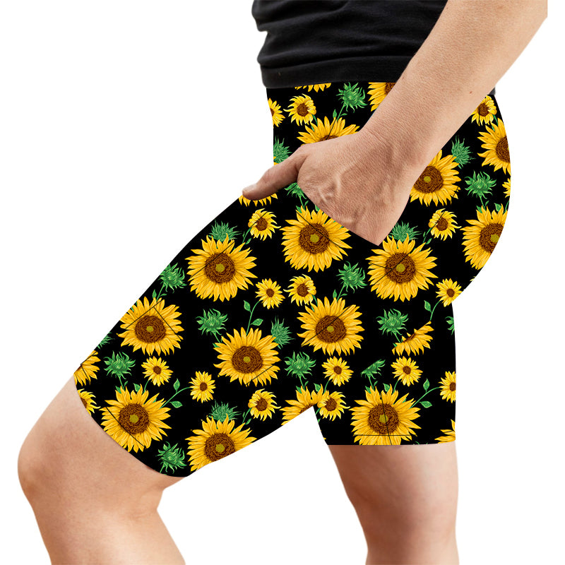 Sunflower 2 Deluxe Pocket Shorts - natopia