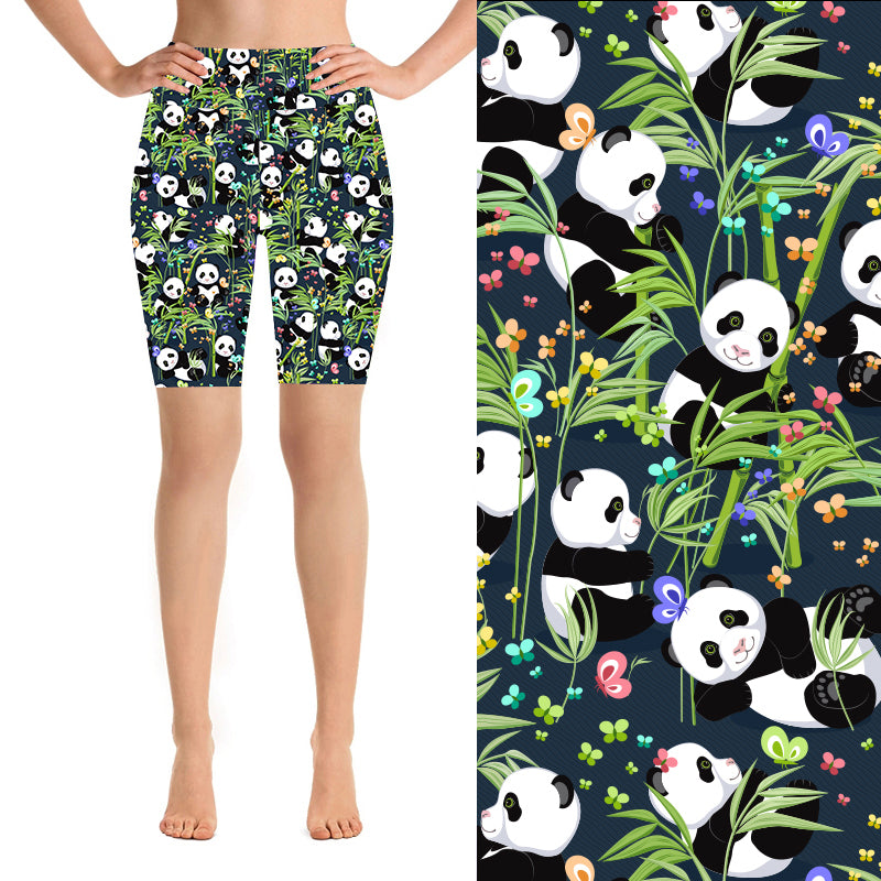 Bamboo of Pandas Deluxe Shorts - natopia
