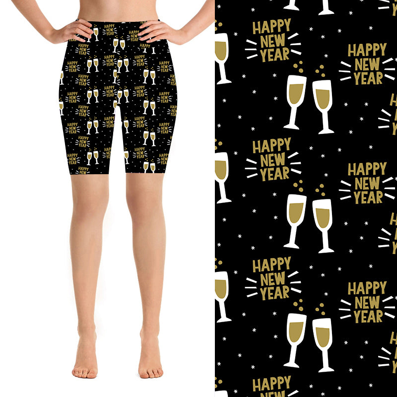 New Year's Cheers Deluxe Shorts - natopia