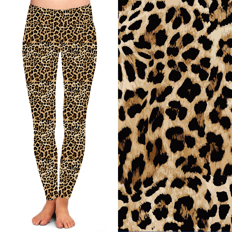 Deals Leopard Printed Leggings