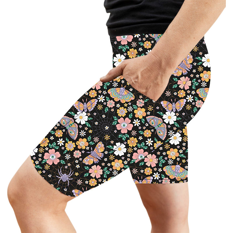 Butterfly Shimmer Deluxe Pocket Shorts