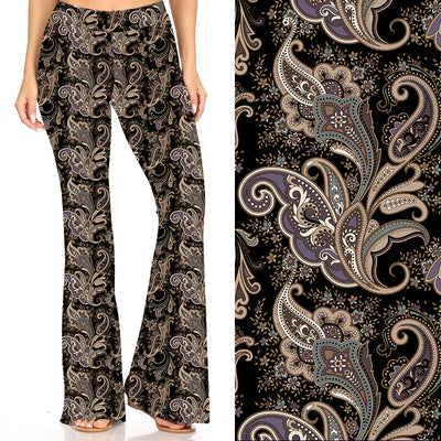 Ancient Paisley Deluxe Bell Bottoms
