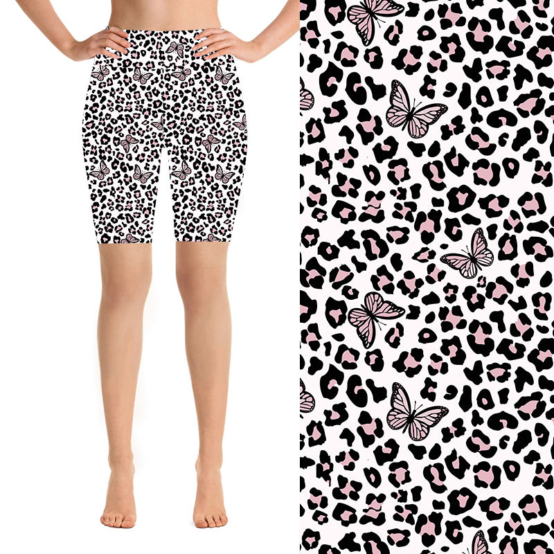 Butterfly Leopard Deluxe Shorts