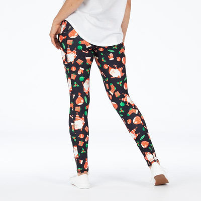 Jolly Santa Deluxe Pocket Leggings - natopia