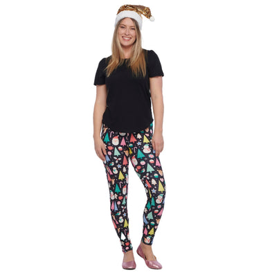 Merry Little Christmas Deluxe Pocket Leggings - natopia