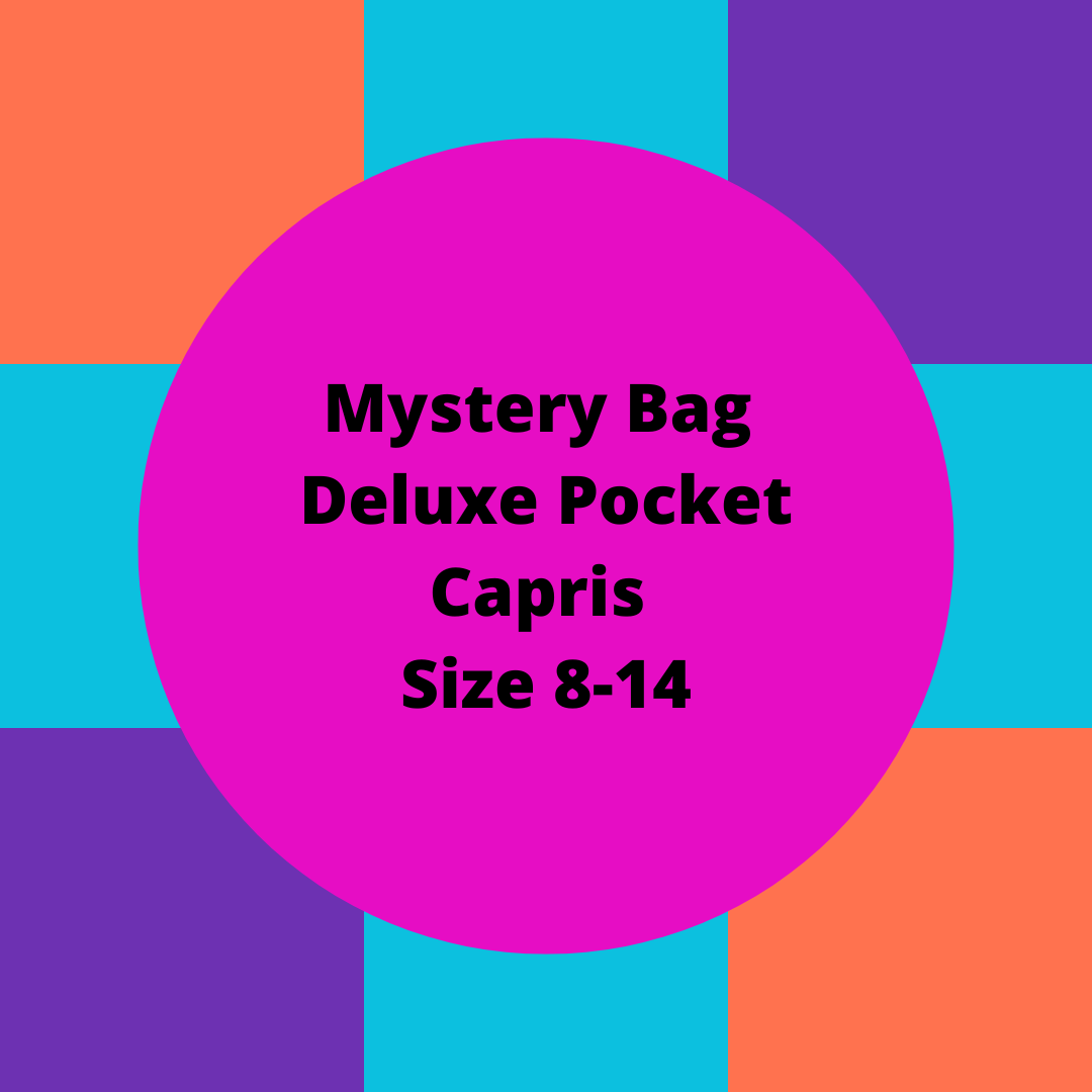 Mystery Bag Deluxe Pocket Capris Size 8-14