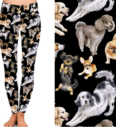 Dog Dynasty Deluxe Leggings - natopia