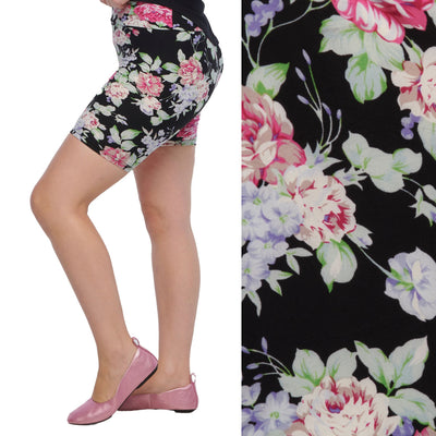 Blooming Bouquet Super Soft Shorts - natopia