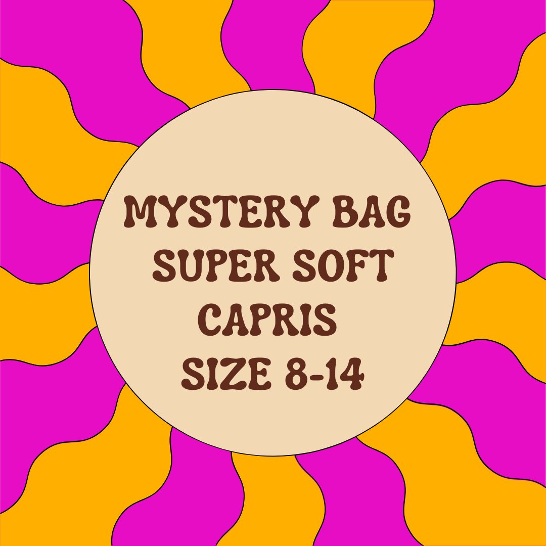 Mystery Bag Super Soft Capris Size 8-14 - natopia