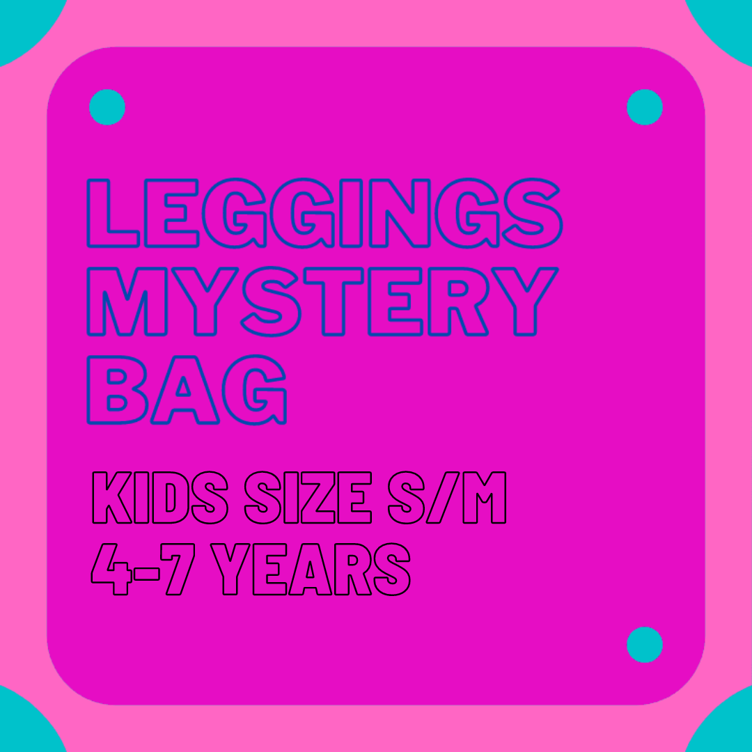 Mystery Bag Deluxe Leggings Kids Size S/M 4-7 Years - natopia