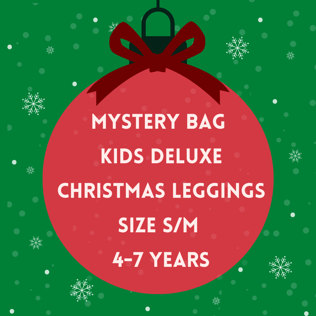 Mystery Bag Deluxe Leggings Kids Christmas Size S/M 4-7 Years