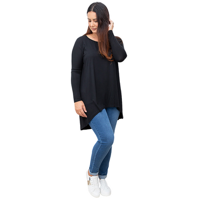 Long Sleeved Slouch Top - natopia